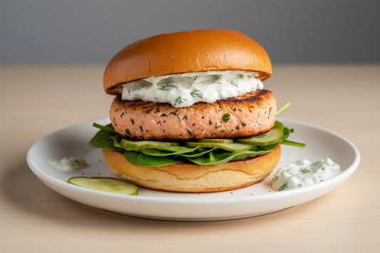 July 3rd - Salmon Burger