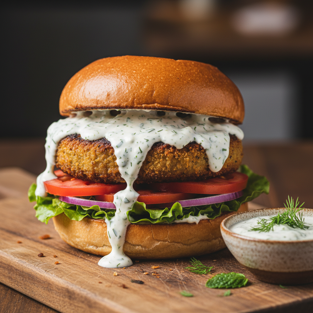 August 21st - Eggplant Burger